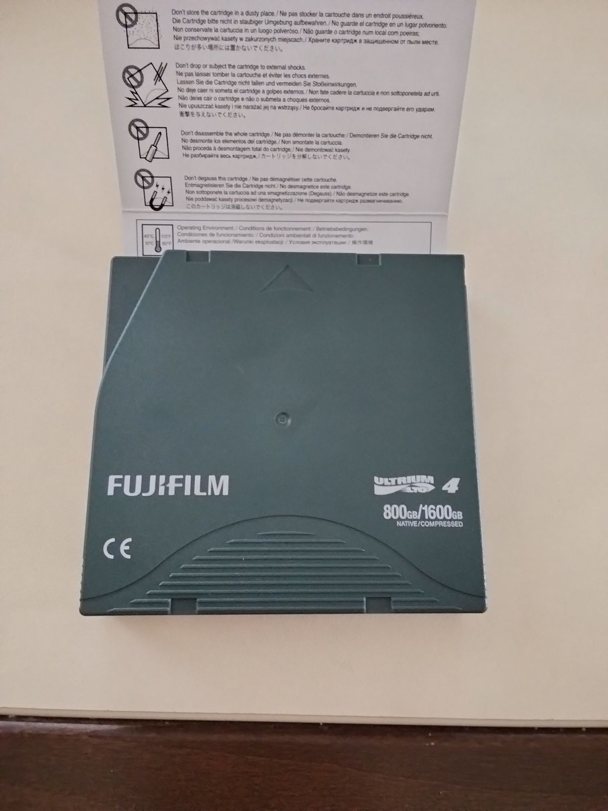 Fujifilm LTO Ultrium 4 data cartridge 800/1600