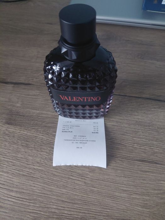 Perfumy valentino nowe z paragonem