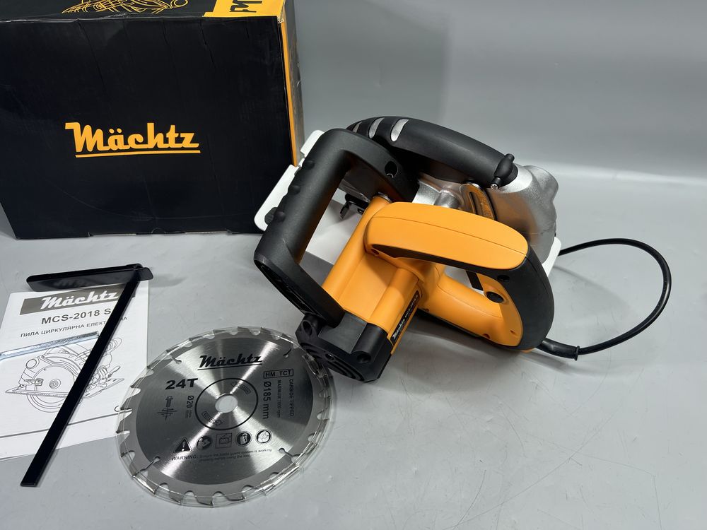 Дисковая пила Machtz MCS‑2018S 2000 Вт 185 мм диск