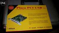 Placa PCI USB 2.0