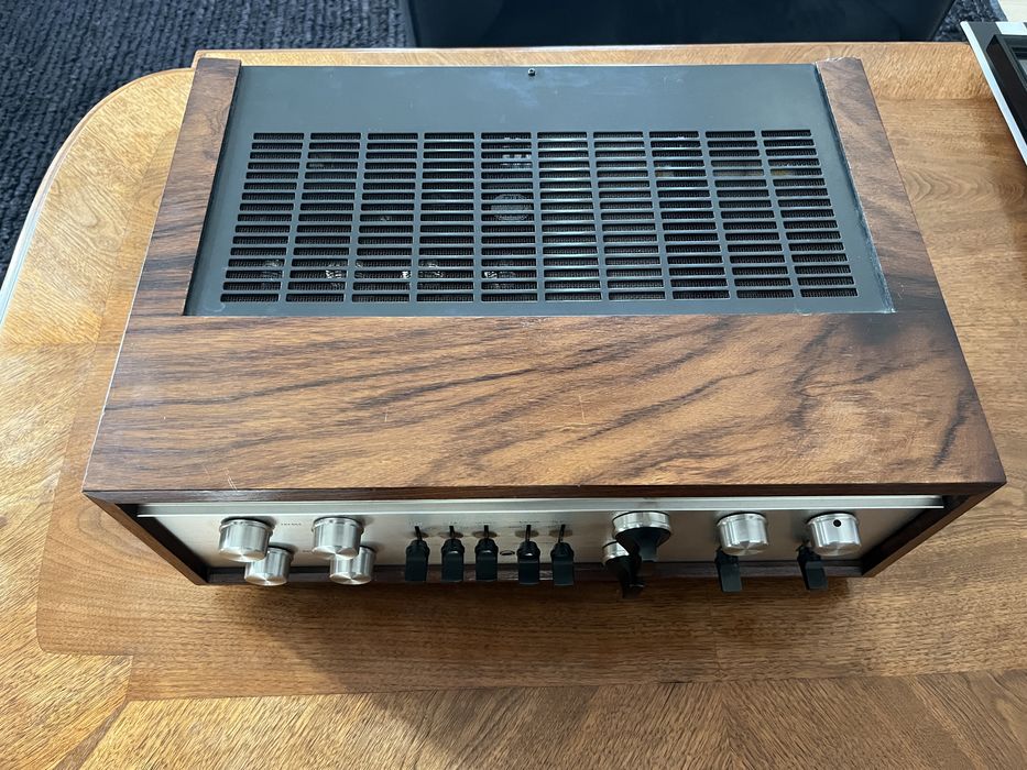 Lampowy wzmacniacz Luxman SQ 38FD po profesjonalnym przeglądzie. Ideał