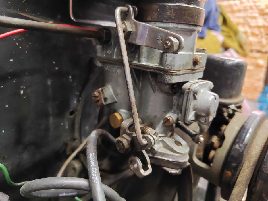 VW garbus silnik 1200 kominek