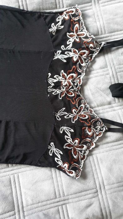 Komplet seksownej bielizny koszulka + strngi rozmiar L/XL