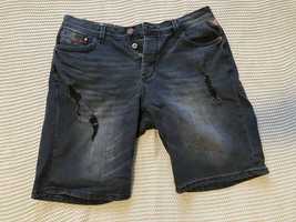 Rewelacyjne Krótkie spodenki meskie  stan bdb jeansowe wiosna/ lato