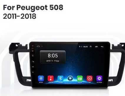 Radio 2din Android 12 PEUGEOT 508 gps wifi bluetooth wyprz