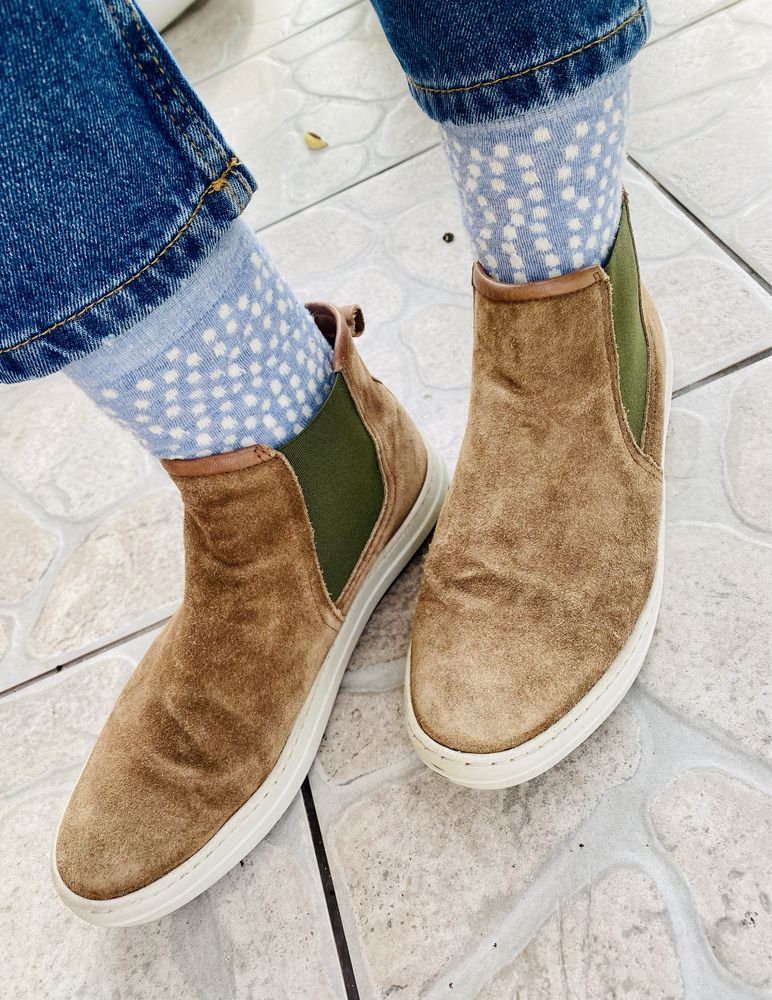 Camel active 100%skóra nat.sneakersy sportowe półbuty 39