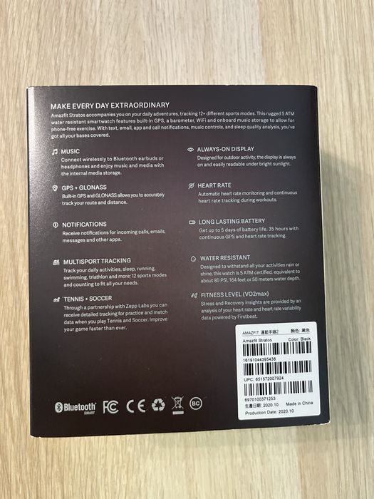 Smartwatch Amazfit stratos 2 A1619