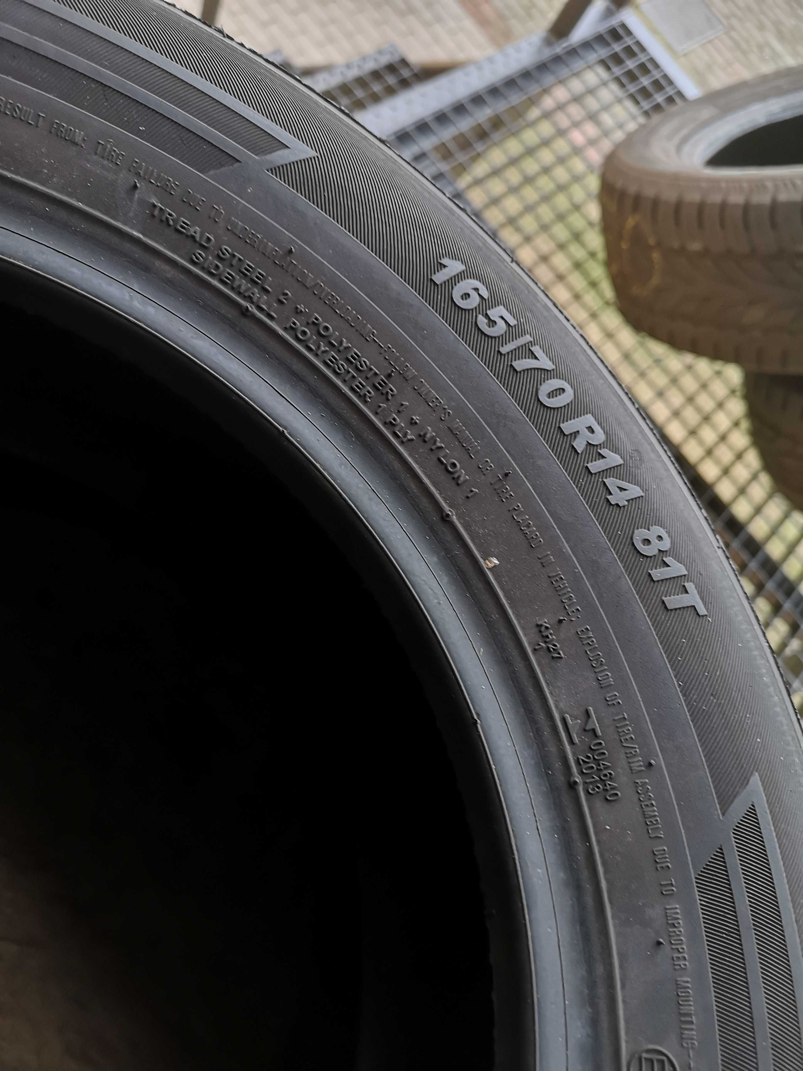 165/70 r 14 81 T Kumho Ecowing ES01 1szt