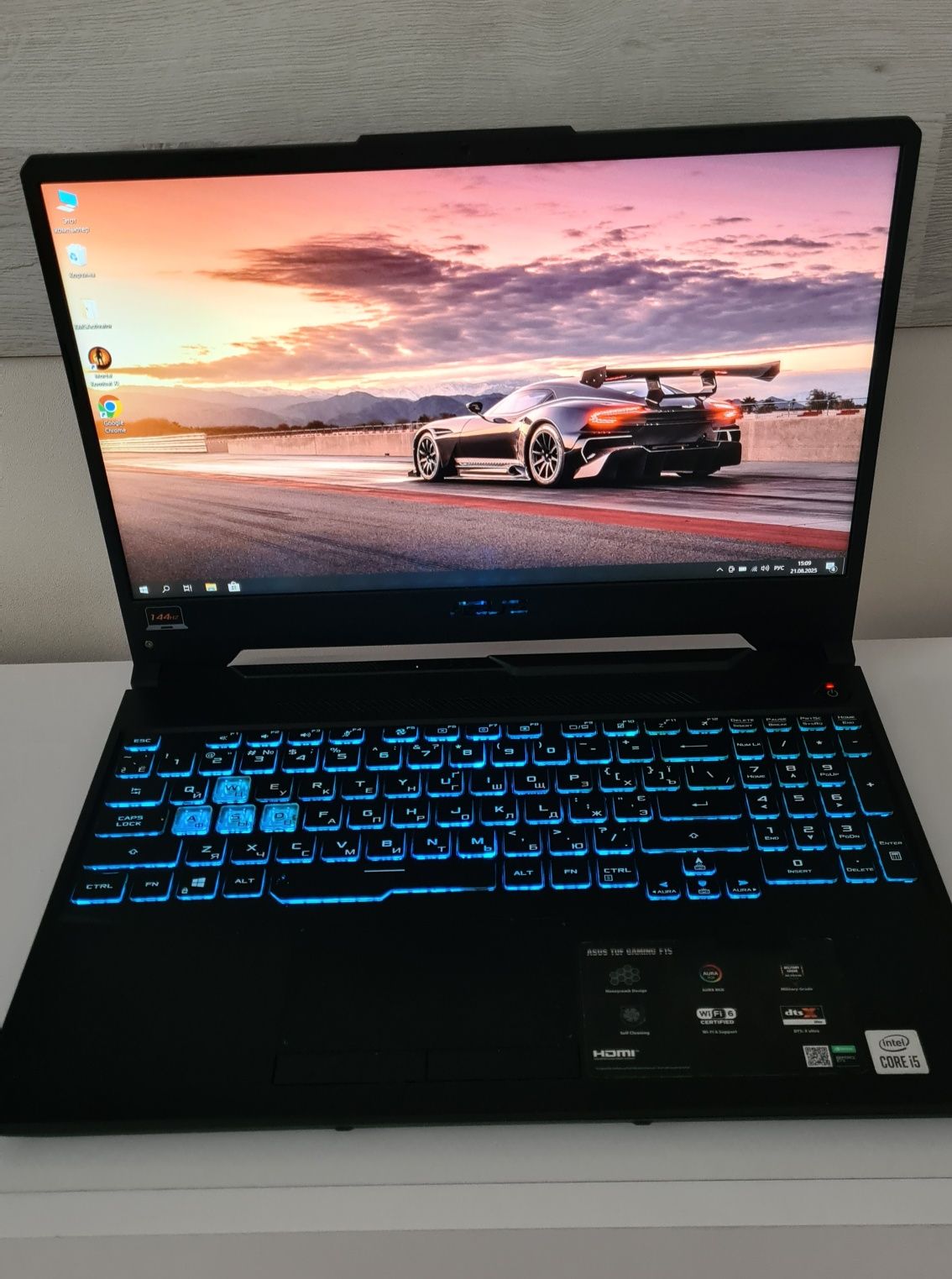 Магазин. Игровой ноутбук Asus fx506Li 144hz i5 gtx1650ti 16 gb ssd