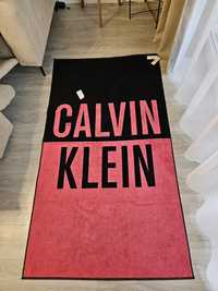 Recznik plażowy CK Calvin Klein oryginalny duzy 100x180