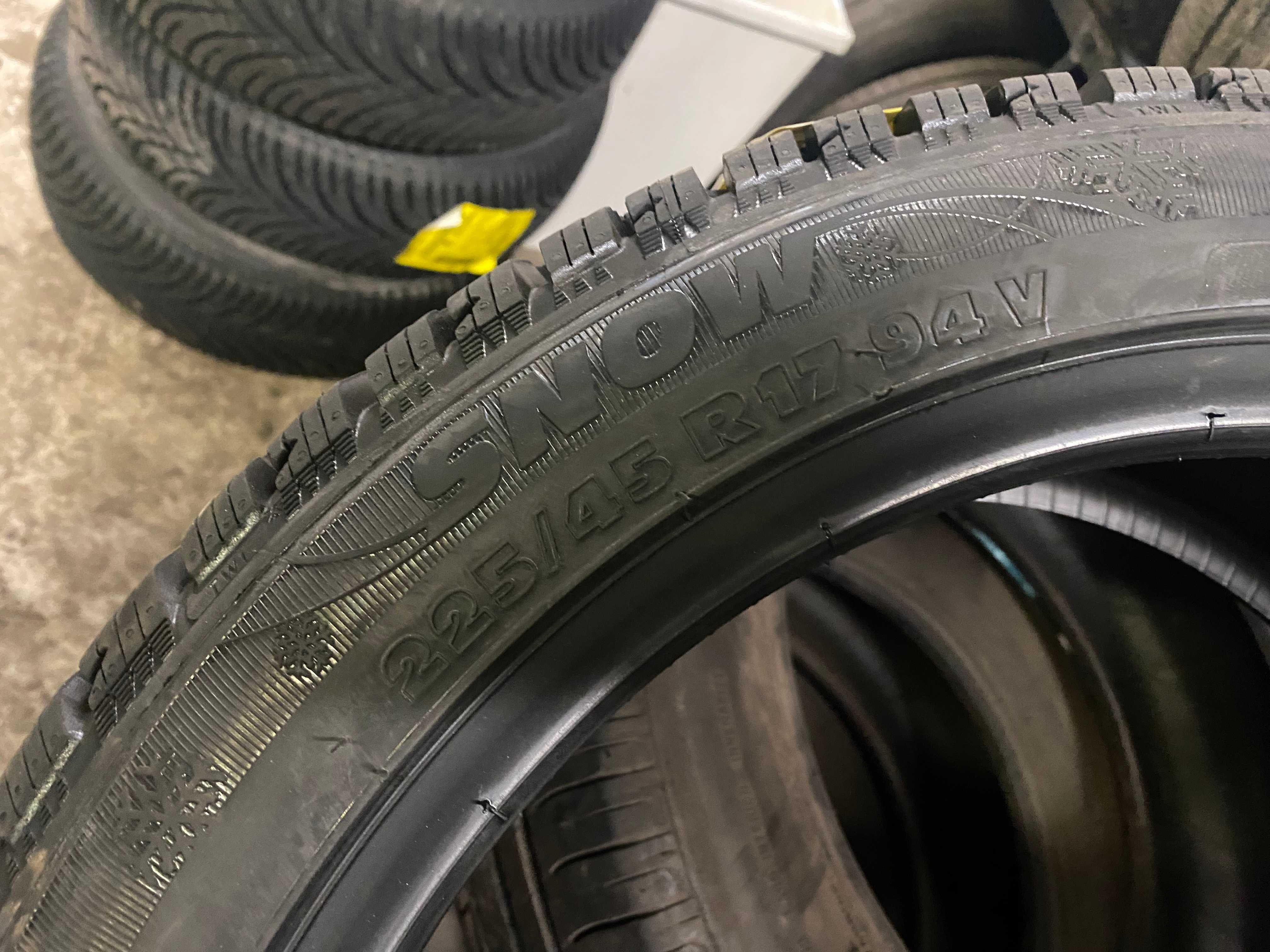 225/45R17 Kormoran Snow cztery nowe opony zimowe 2025r