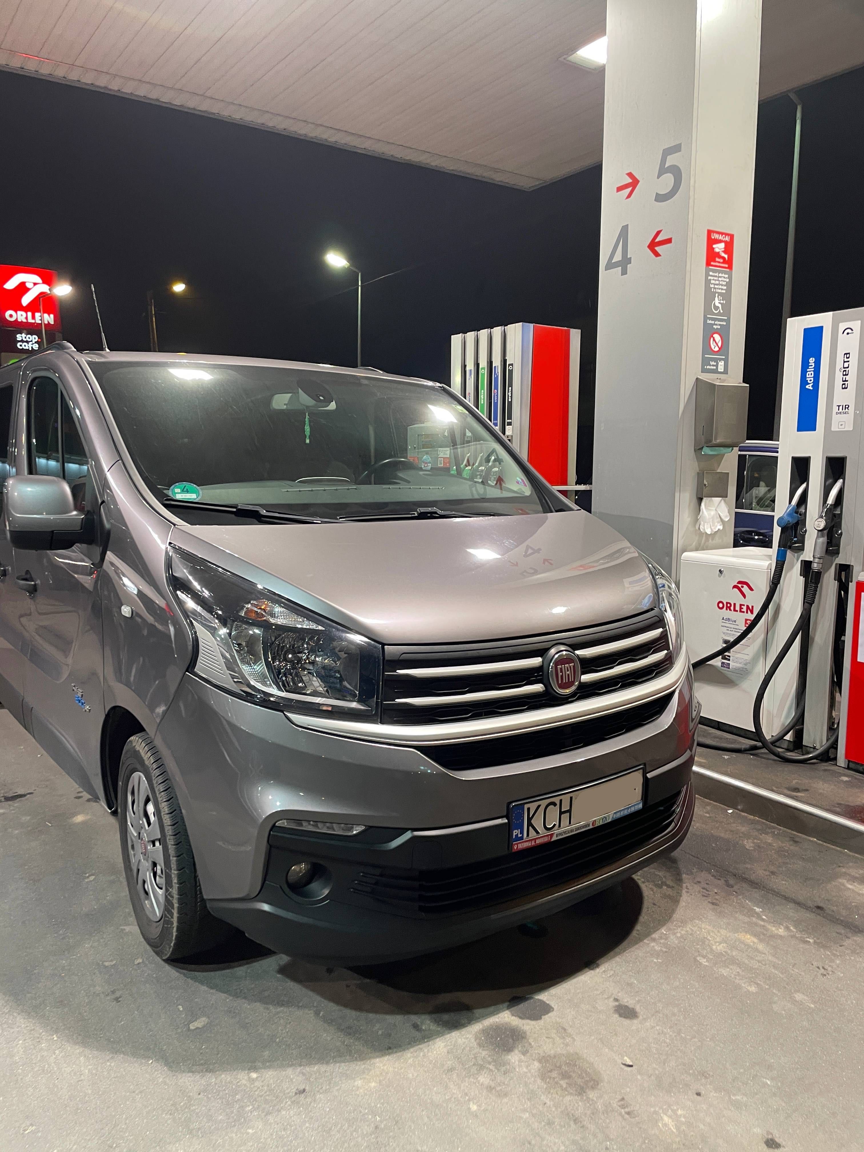 Wynajem BUSA 9 osobowego Talento Trafic Vivaro wolne terminy od zaraz