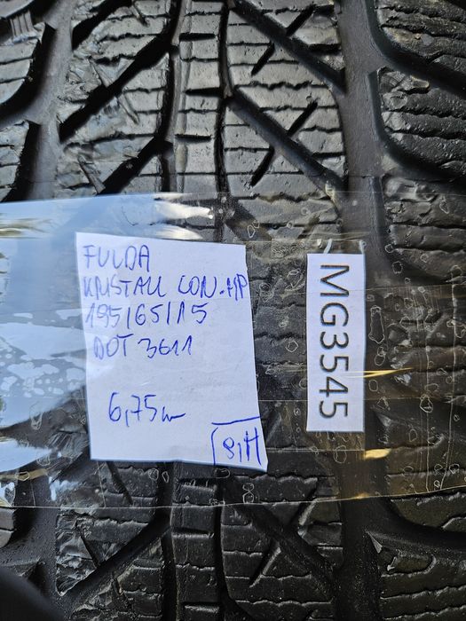 Fulda 195/65 r15 Kristall Control HP /// 6,75mm!!! Wysyłka
