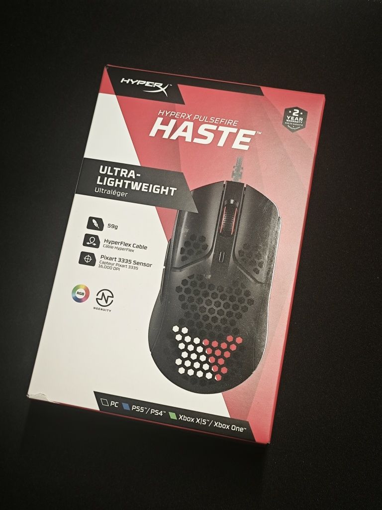 Ігрова мишка hyperX pulsefire haste