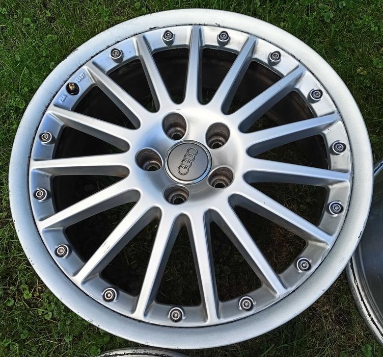 Alusy 18 5x112 Oryg BBS AUDI 8H0 A3 A4 A6 A8 Q3 VW Skoda Seat Skręcane