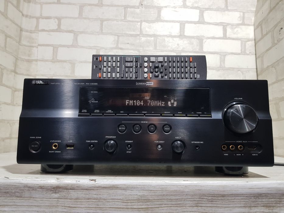 7.2 AV ресивер YAMAHA RX-V 2065, *7x180 Вт, HDMI, USB, б/у з Німеччини