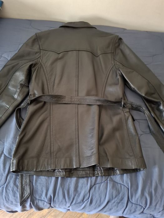 Casaco em pele, como novo