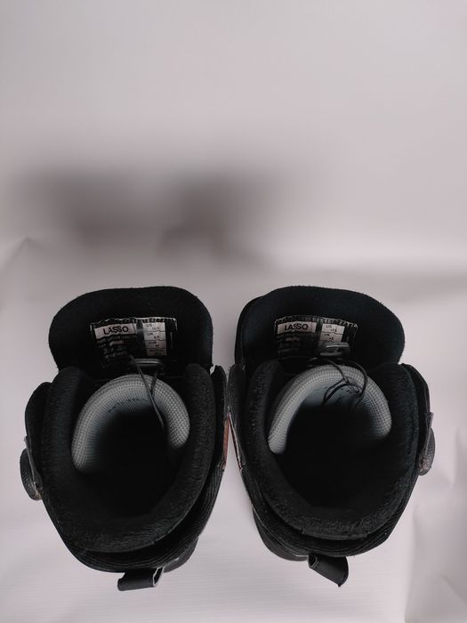 Czarno brązowe buty snowboardowe Ride boa