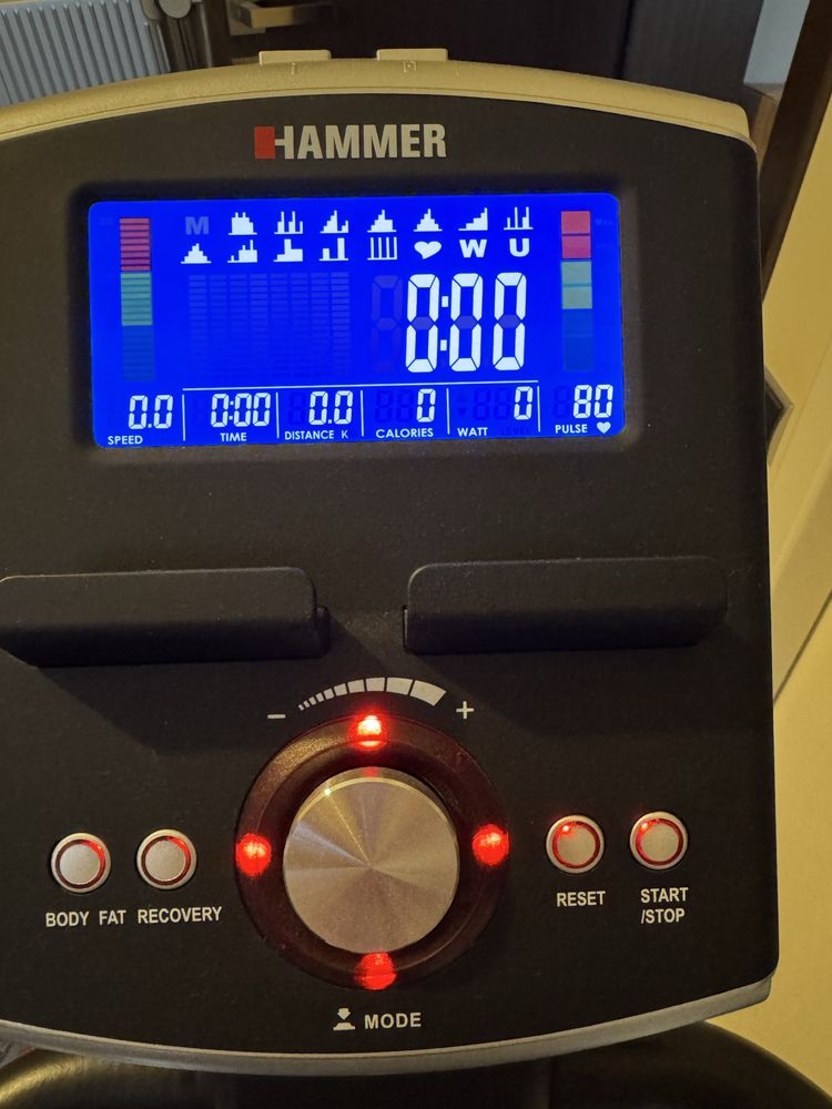Rower stacjonarny magnetyczny Hammer CardioMotion BT