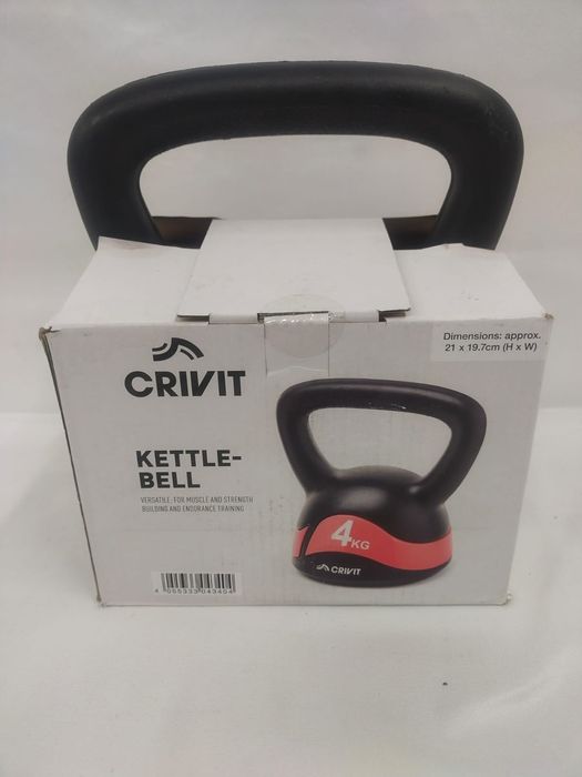 Kettlebell 4 kg Crivit Cena Ostateczna
