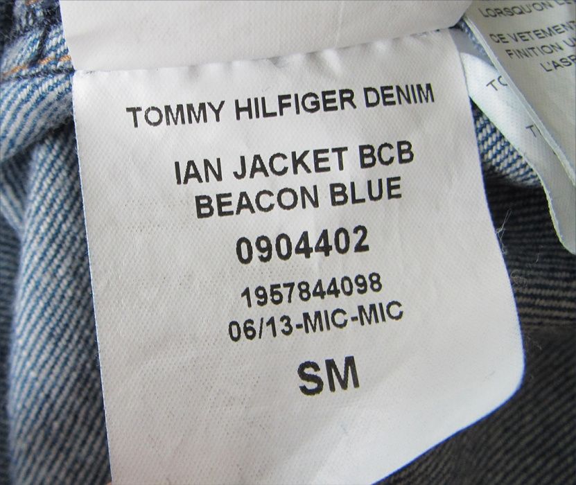 tommy hilfiger ian jacket джинсовая куртка "S" оригинал