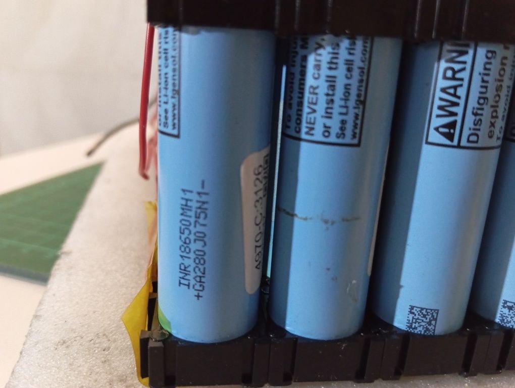 Bateria de lítio 48v 13s 6p