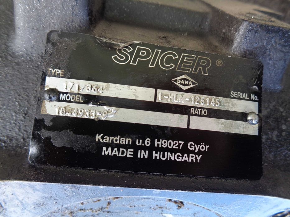 Most Spicer 171/364 mechanizm różnicowy części 1044.933-9