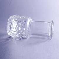 lata 60 designerski wazonik szklany