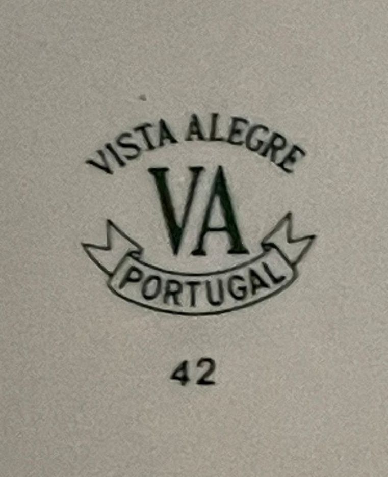 Prato ou placa em porcelana Vista Alegre