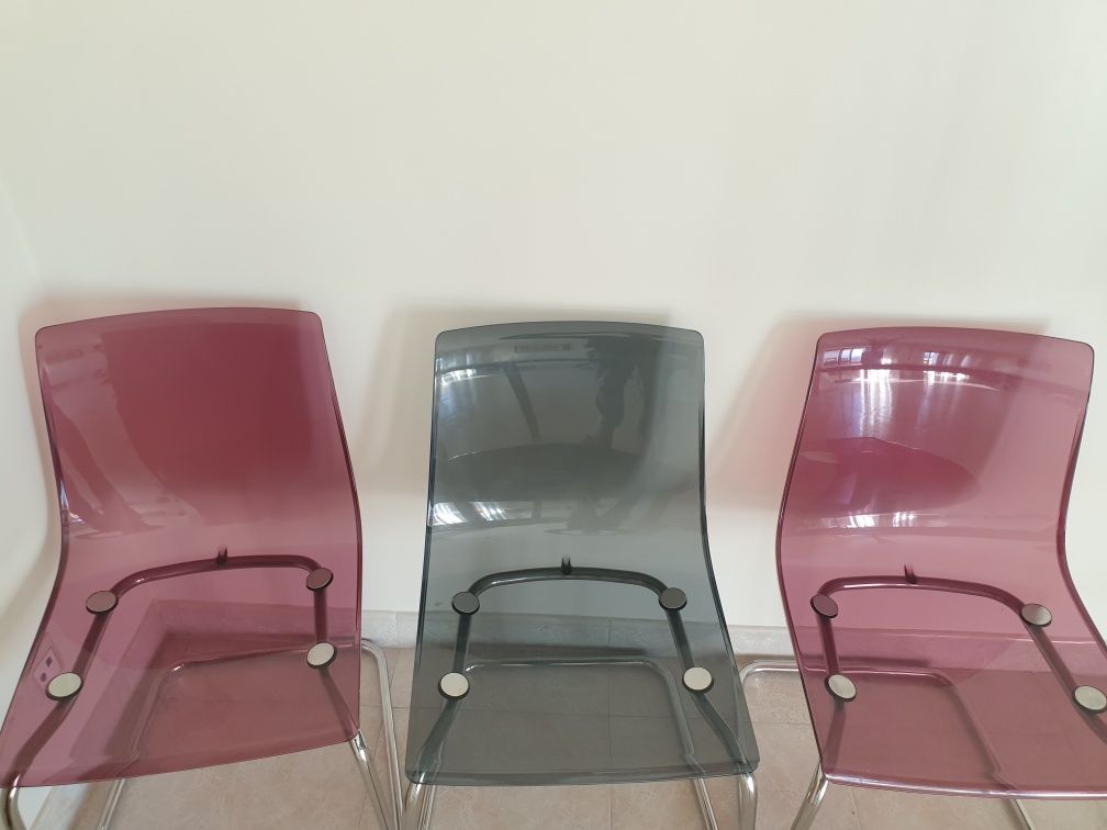3 cadeiras Tobias Ikea
