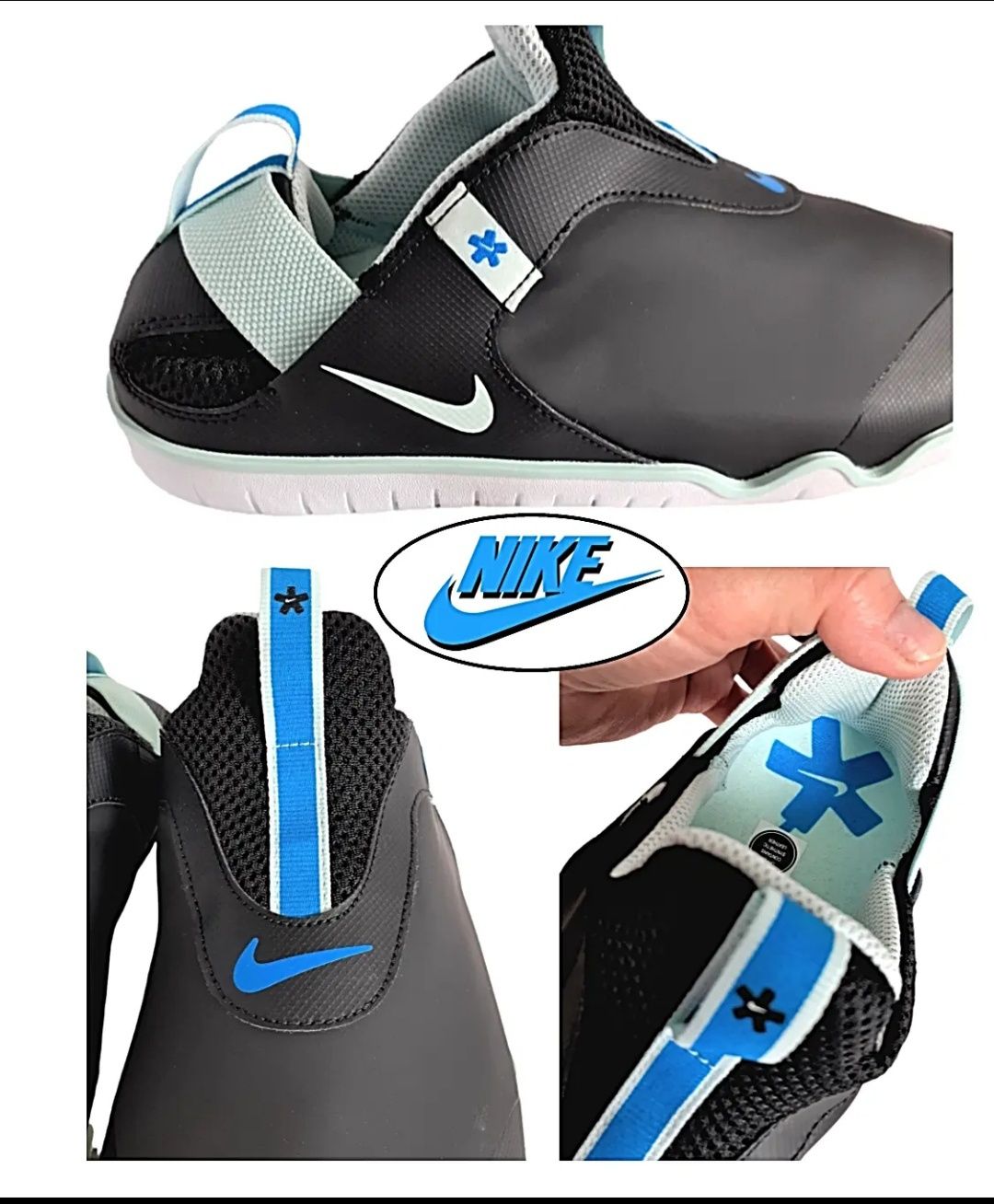Nike Zoom Pulse Black/Blue Hero-słuzba zdrowia -idealne-44,5-28 cm.