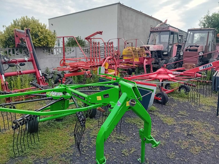 maszyny łąkowe zgrabiarka