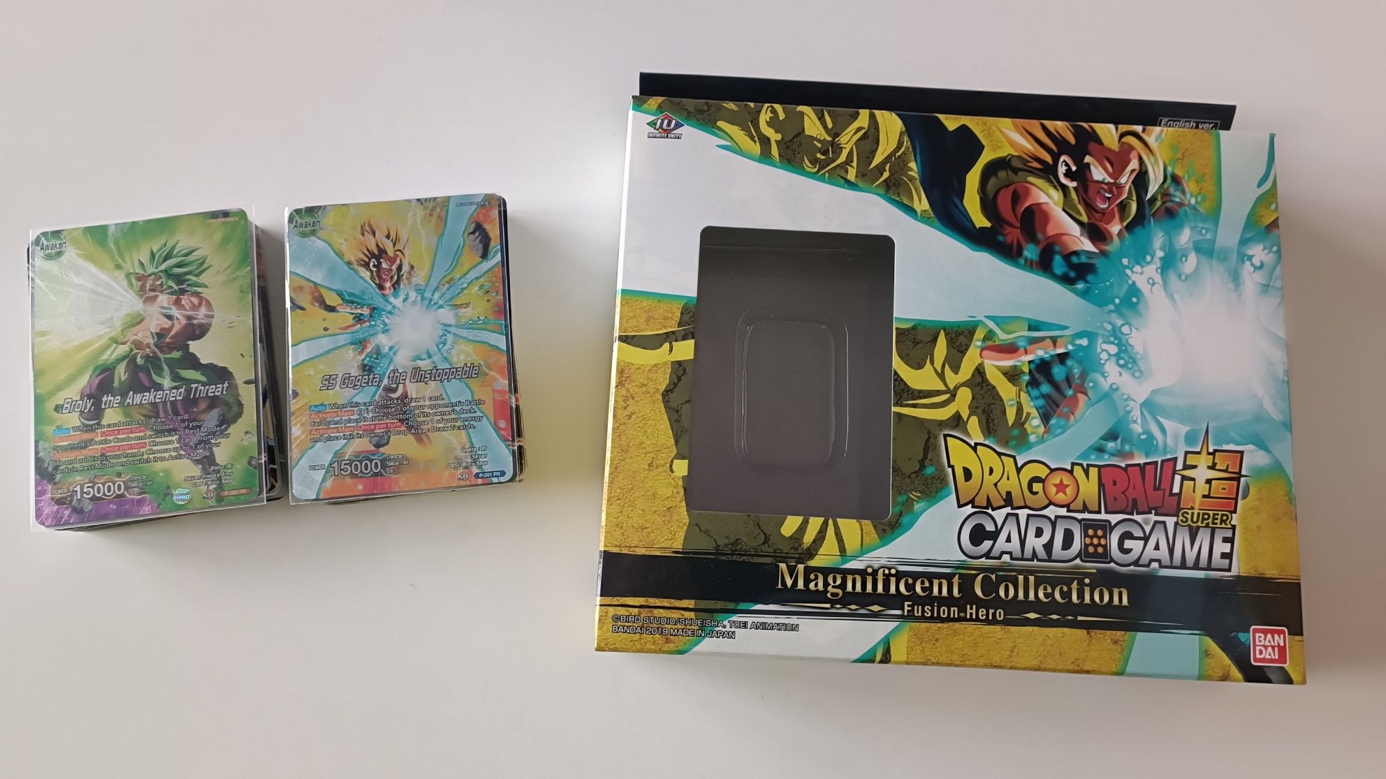 Dragon Ball Super Card Game Magnificent Collection Broly Gogeta