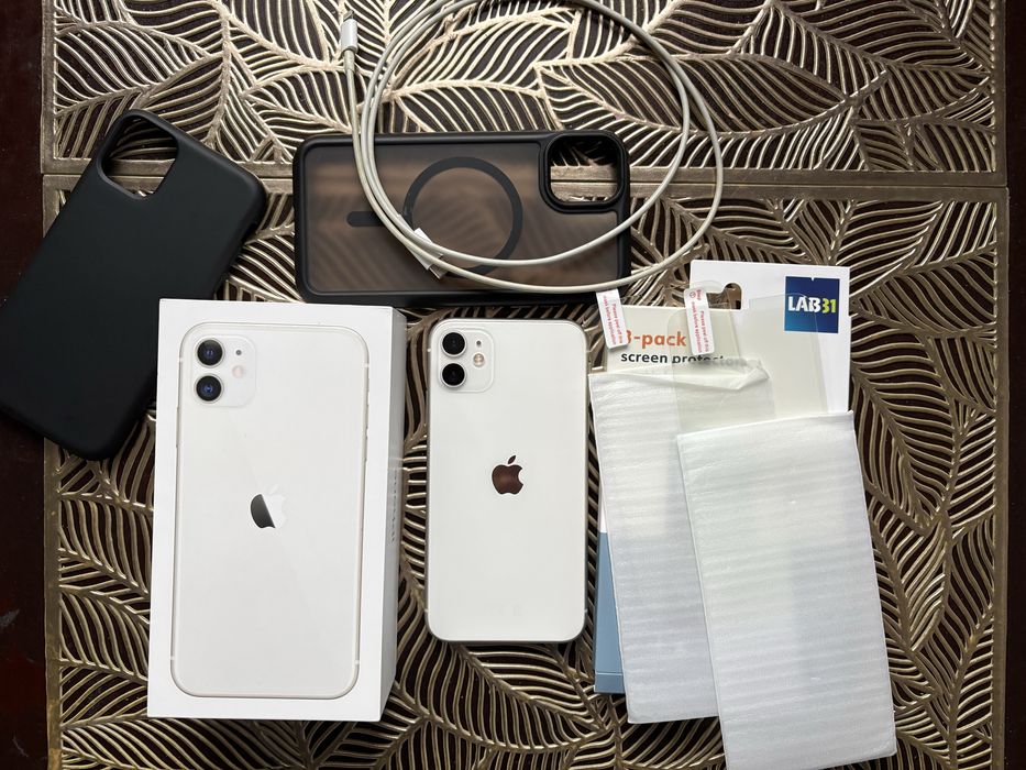 IPhone 11 white 64gb nowa 100% bateria