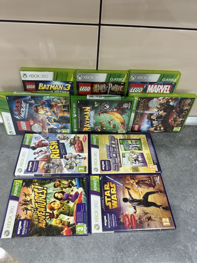 Xbox 360 plus gry