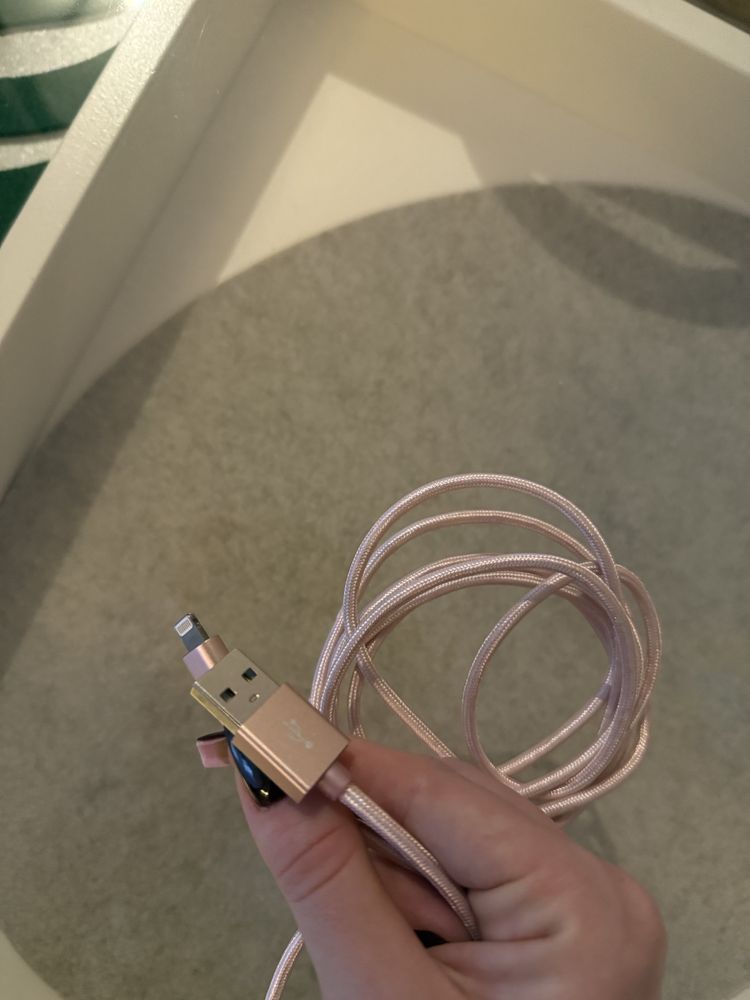 Kabel rozowy iphone 2 metry lightning