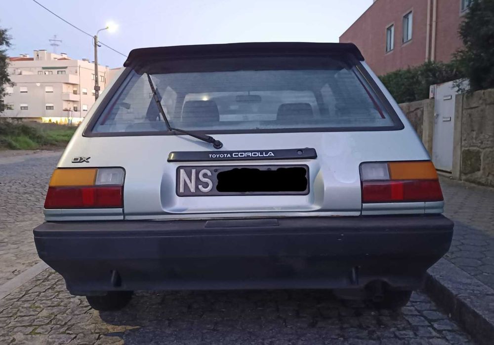 Toyota Corolla DX 12v 3 portas 1985