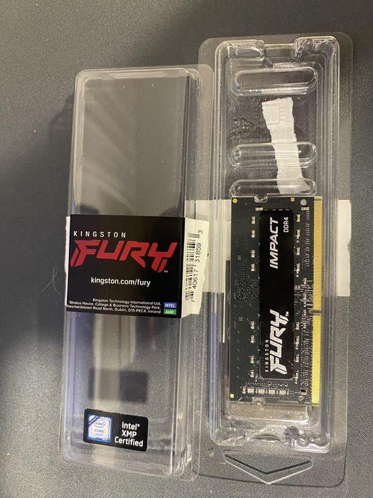 Пам'ять Kingston Fury 8 GB SO-DIMM DDR4 2666 MHz Impact
