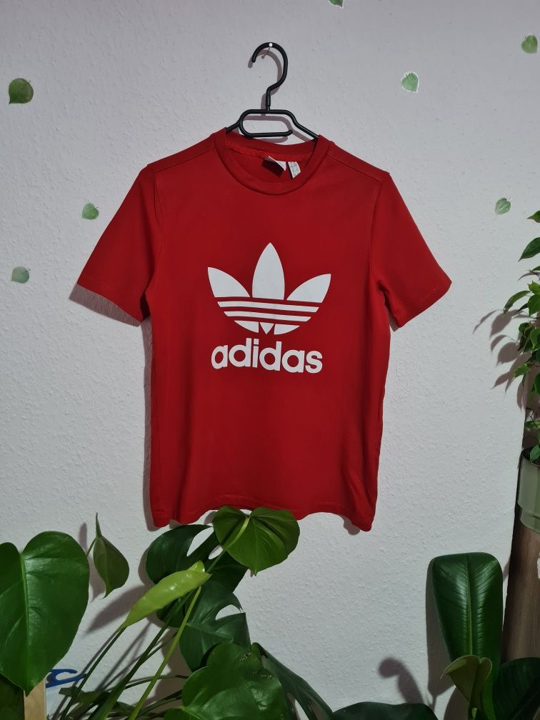 T-shirt koszulka Adidas czerwona