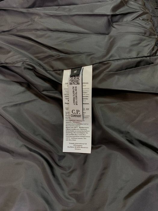 Пуховик,куртка CP Company,сіпі компані,сп,чорна на зиму
