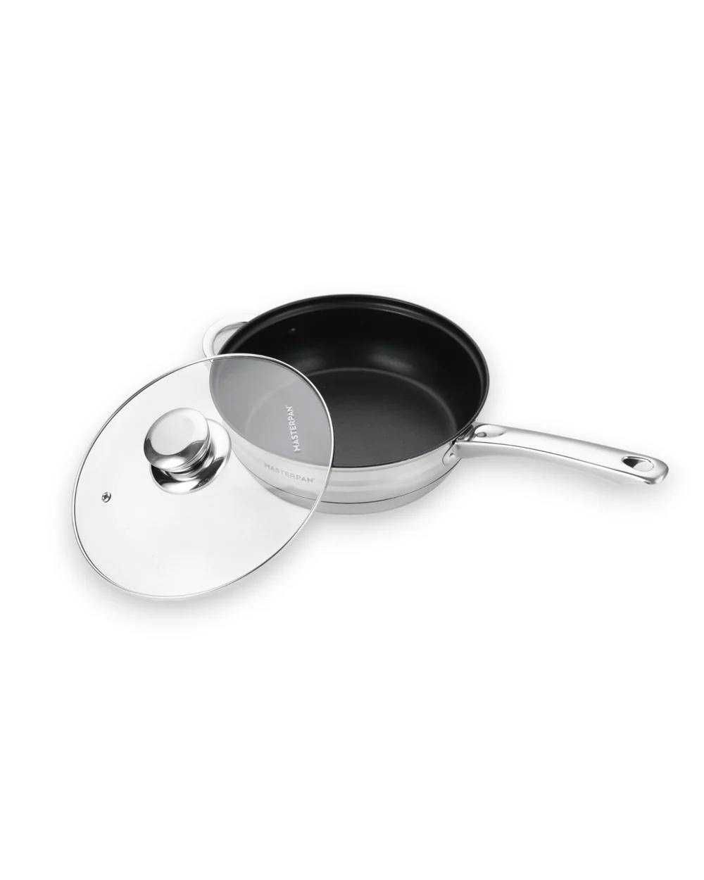 Zestaw garnków stal nierdzewna 12 el. indukcja gaz MP-5111
