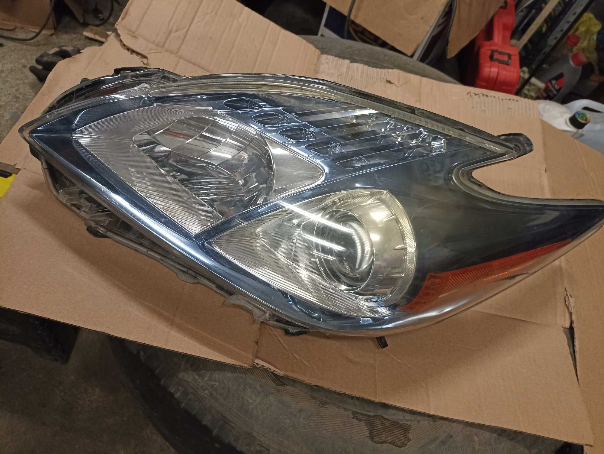 regeneracja reflektorów Prius lampa ремонт фар установка modul bi led