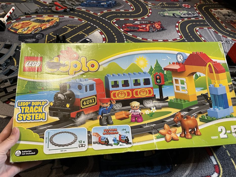 Klocki lego duplo 10507 mój pierwszy pociąg