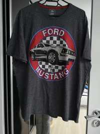 Koszulka T-shirt męski Mustang na licencji