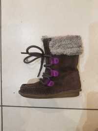 Clarks buty zimowe dla dziewczynki 24r.