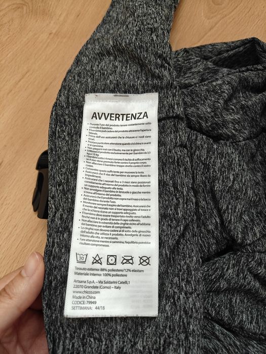 Porta-bebé Boppy Comfyfit Evolution Chicco