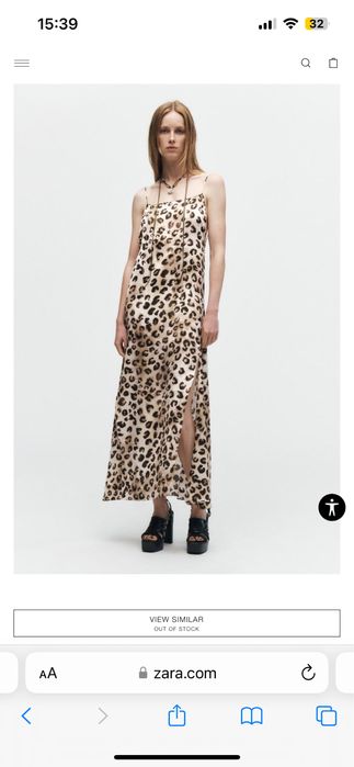 Сукня Платье длинное Zara