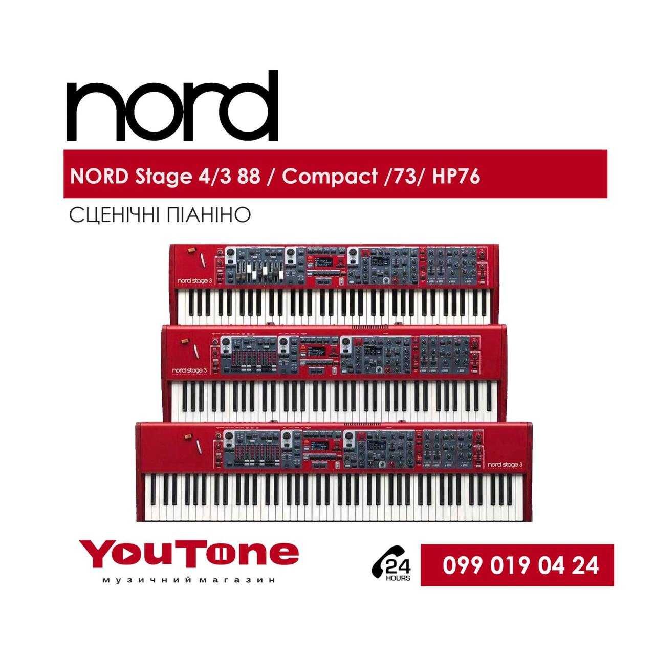 Сценічне піаніно Nord Stage 4 / 3 88 / Compact / 73 / HP76