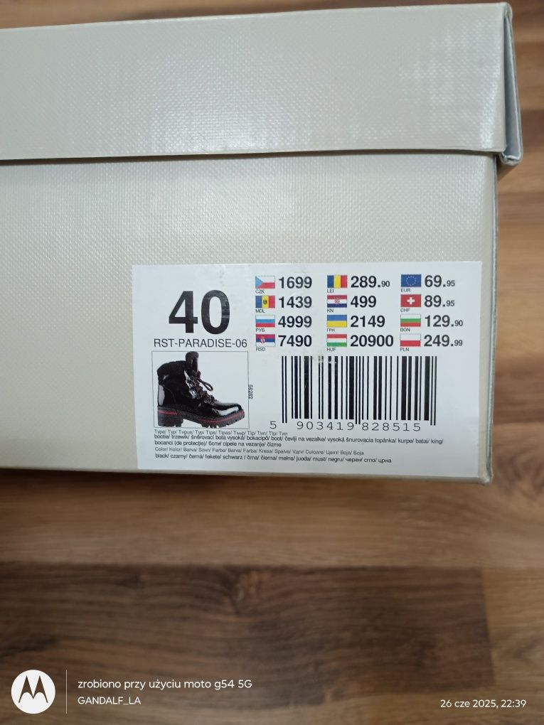 Trzewiki  Lasocki 40 rozm