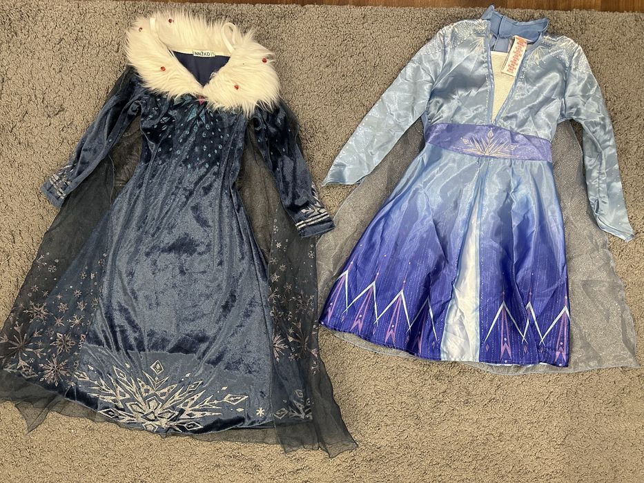 Платье Эльзы на 130 и 116 рост